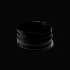 Chawan - Mintás kerámia matcha teáscsésze - rózsaszín-fehér