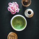 Kusenaoshi – Fehér kerámia bambusz ecset tartó