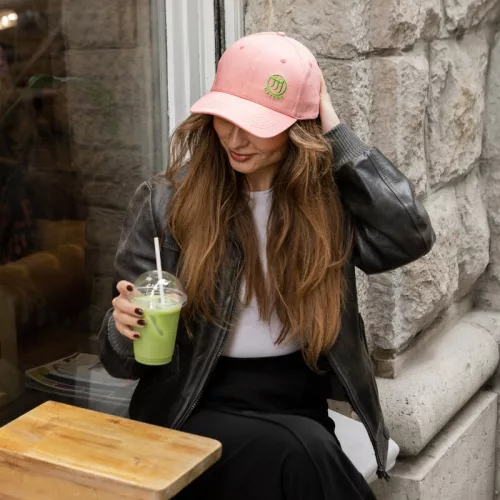 M Matcha Baseball sapka - Pinky