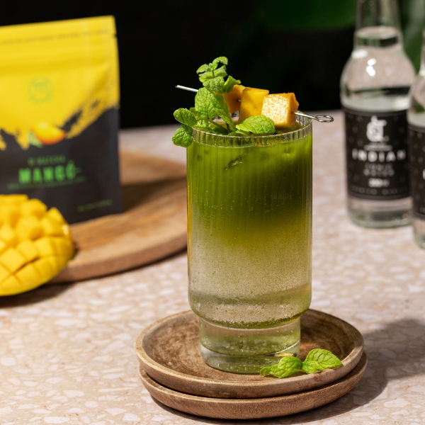 Mangós matcha tonik