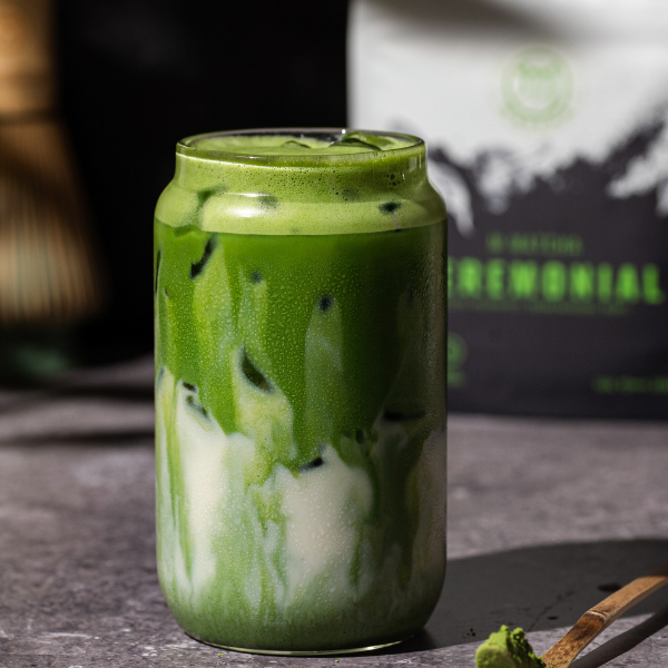 Matcha cold-whisking