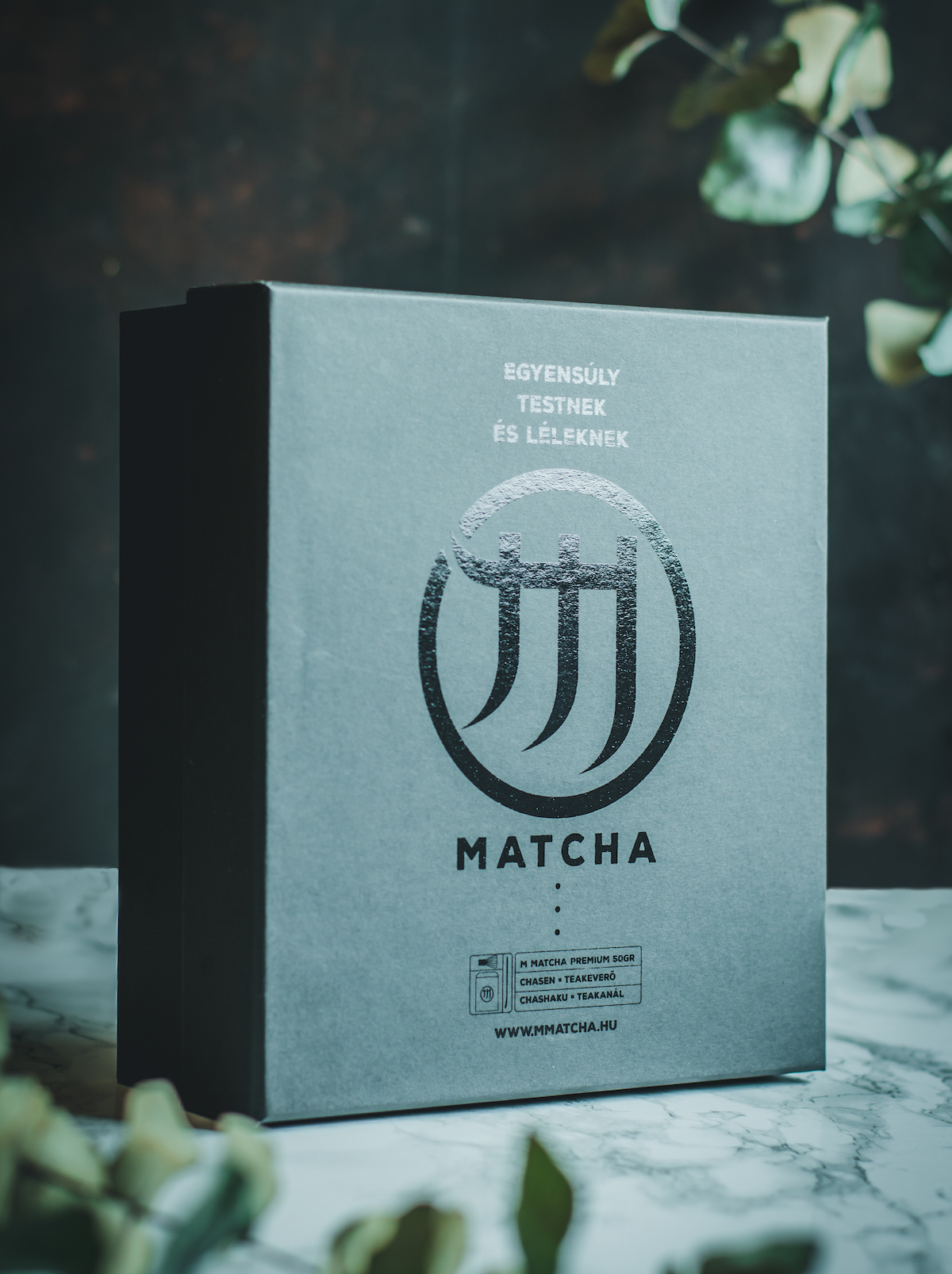 M Matcha ajándékdoboz, zárt doboz
