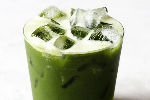 iced matcha latte