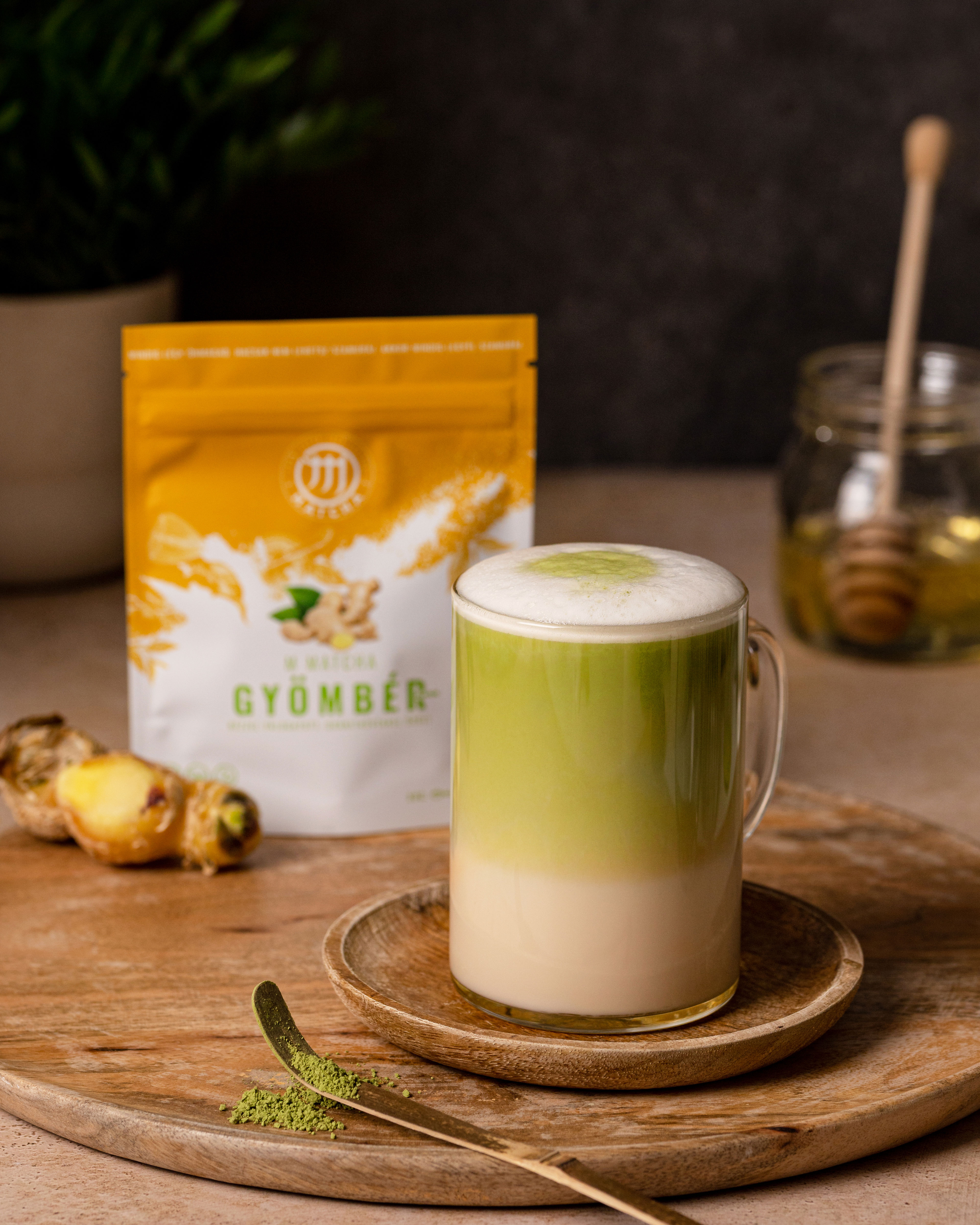 Gyömbéres matcha