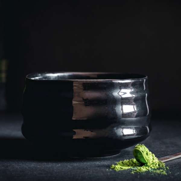 Preparing several servings of matcha (Tea Bowl with Serving Spout