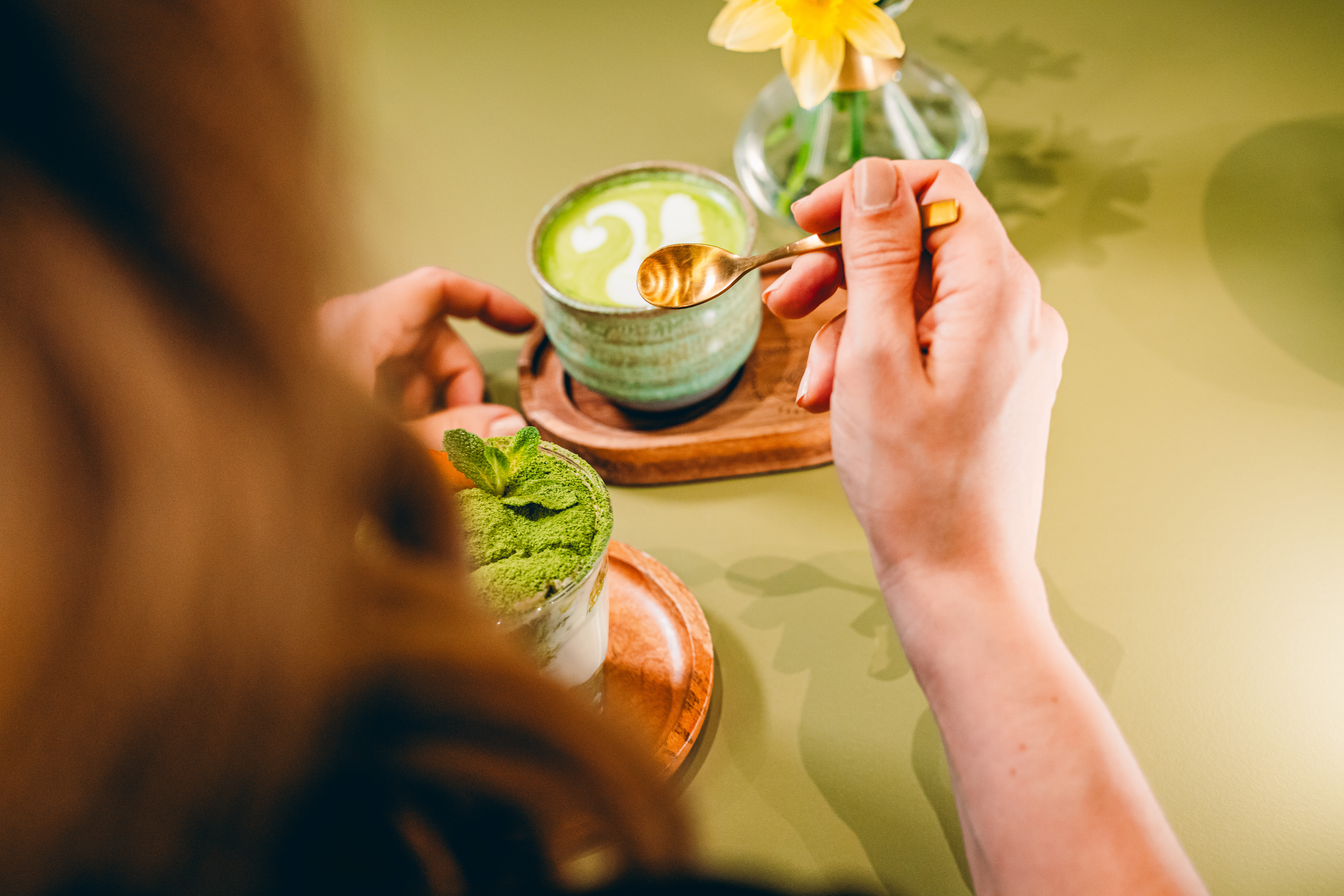 Matcha tiramisu