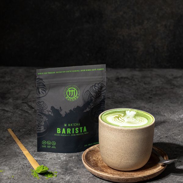 M Matcha Barista latte