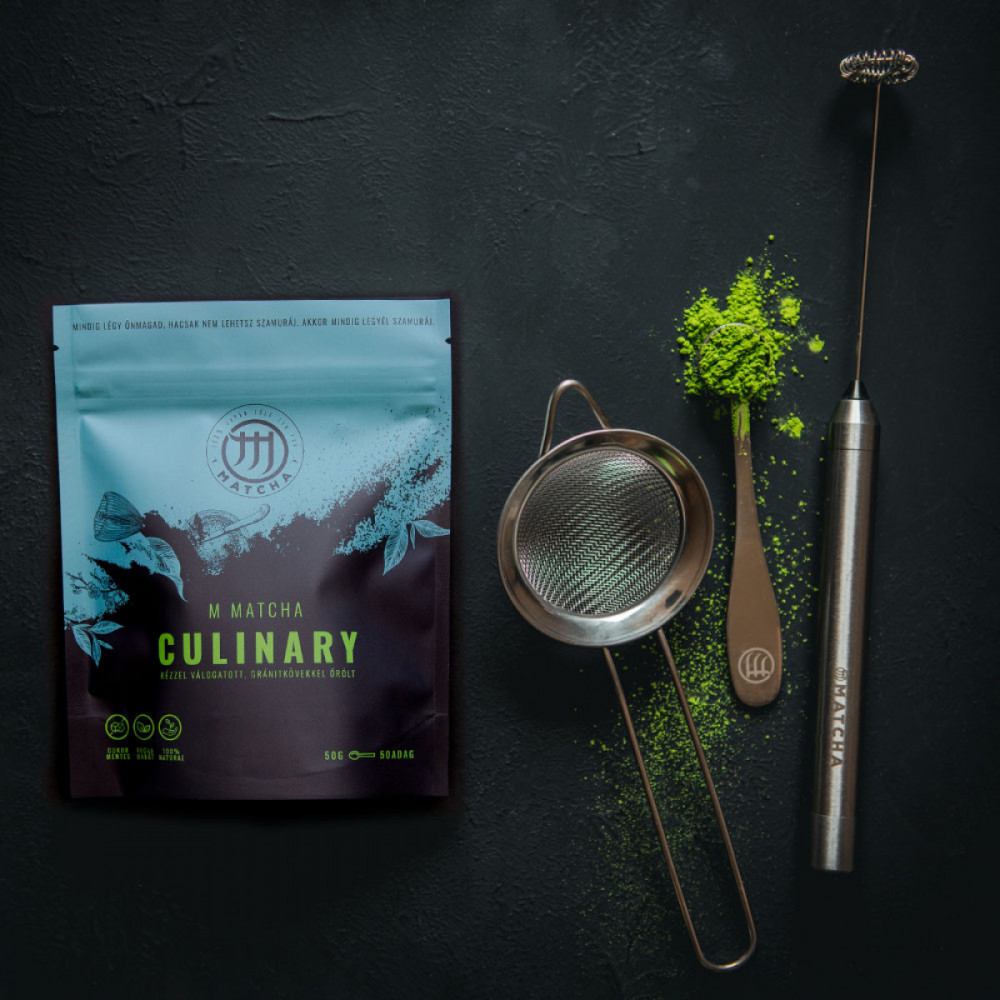 Modern matcha szett - Culinary 50g termék 2. képe